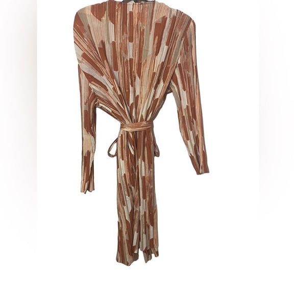 NWT Chico’s Travelers Collection Pleated Trench Jacket Duster - Picture 8 of 10